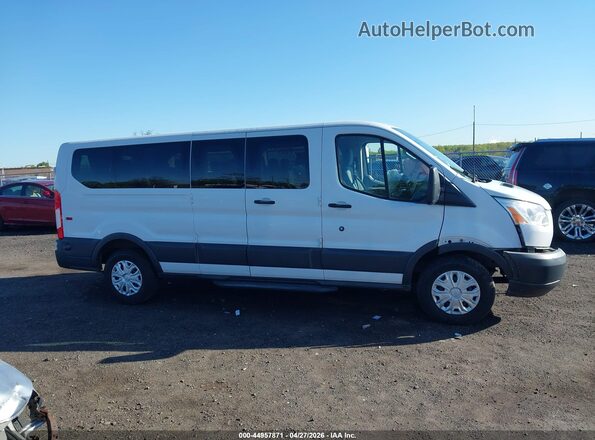 1FBZX2ZM5GKB00702 2016 FORD TRANSIT-350 White Widok wnętrza z tyłu
