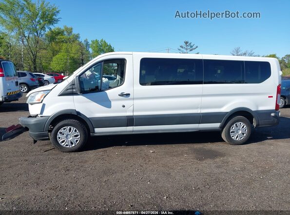 1FBZX2ZM5GKB00702 2016 FORD TRANSIT-350 White Widok wnętrza 360 stopni