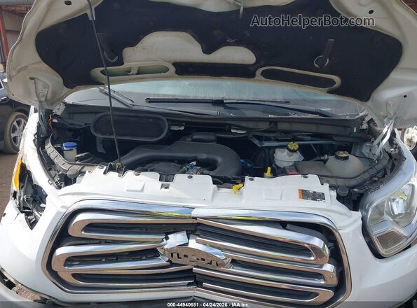 1FBZX2ZM5GKB10338 2016 FORD TRANSIT-350 White Widok z tyłu