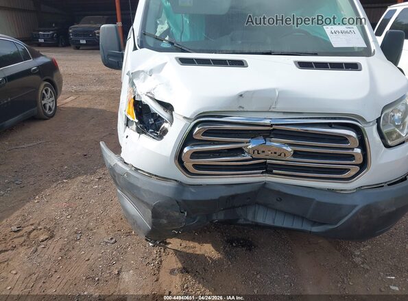 1FBZX2ZM5GKB10338 2016 FORD TRANSIT-350 White Widok z przodu