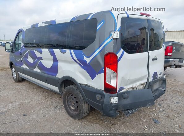 1FBZX2ZM6GKA93646 2016 FORD TRANSIT-350 White Rear left