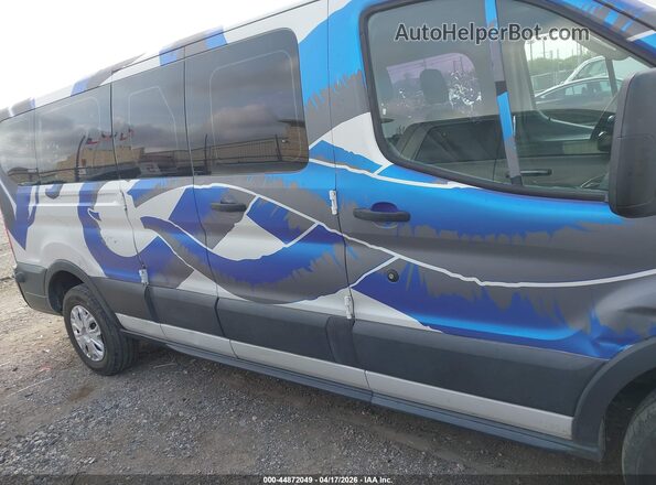 1FBZX2ZM6GKA93646 2016 FORD TRANSIT-350 White Rear interior view