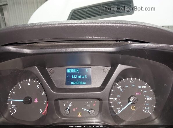 1FBZX2ZMXJKB18913 2018 FORD TRANSIT-350 White Հետևի նստատեղերի տեսք