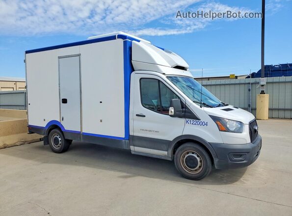 1FDBW5Z80NKA01640 2022 FORD TRANSIT White Delantero derecho