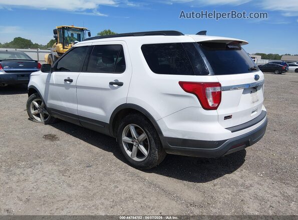 1FM5K7B82JGA58997 2018 FORD FORD EXPLORER Белый Задняя левая четверть