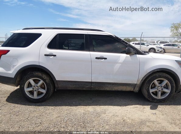 1FM5K7B82JGA58997 2018 FORD FORD EXPLORER Белый Вид задней части салона