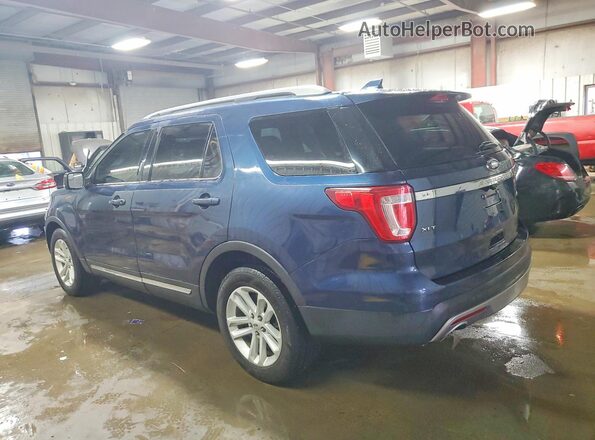 1FM5K7D80GGA86352 2016 FORD FORD EXPLORER Blue Trasero izquierdo