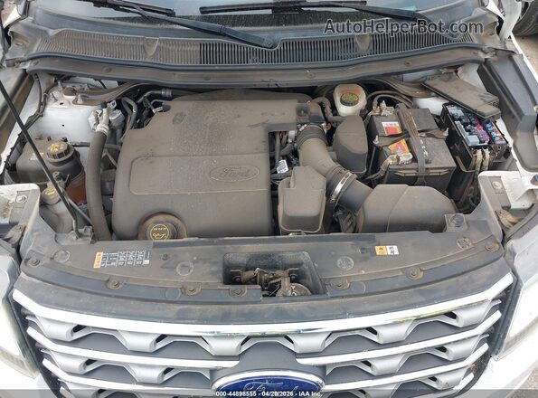 1FM5K7D80HGA33443 2017 FORD FORD EXPLORER White Widok z tyłu