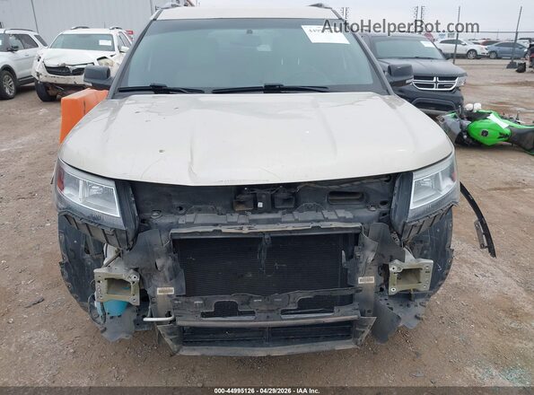 1FM5K7D80HGA93299 2017 FORD FORD EXPLORER Tan Դիմացի տեսք