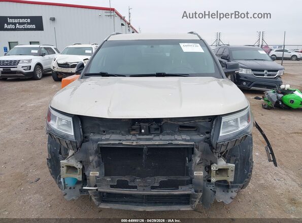 1FM5K7D80HGA93299 2017 FORD FORD EXPLORER Tan Սալոնի հետևի տեսք