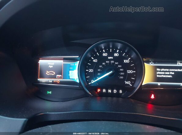 1FM5K7D80HGC82955 2017 FORD FORD EXPLORER Gray Widok tylnych siedzeń