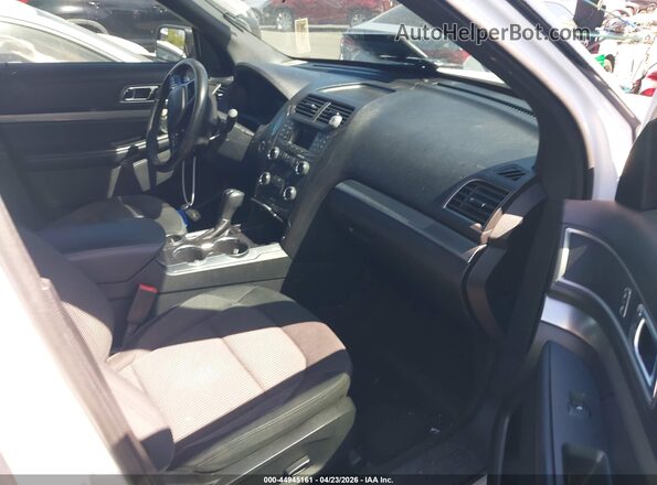 1FM5K7D80JGC06187 2018 FORD FORD EXPLORER White Front interior view