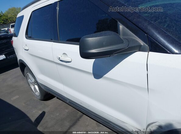 1FM5K7D80JGC06187 2018 FORD FORD EXPLORER White 360 interior view