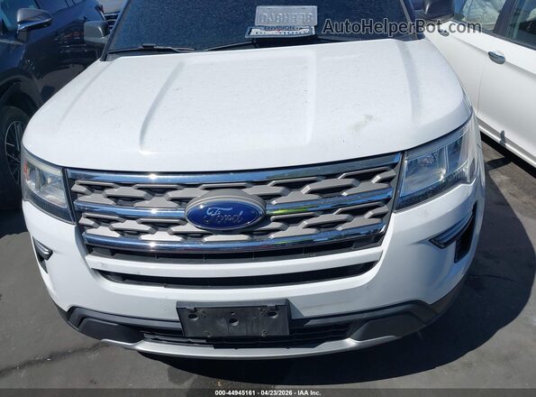 1FM5K7D80JGC06187 2018 FORD FORD EXPLORER White Rear interior view