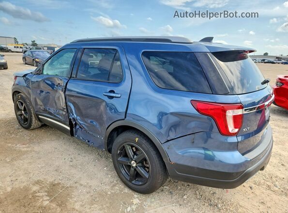 1FM5K7D82KGA07885 2019 FORD FORD EXPLORER Gray Задня ліва чверть