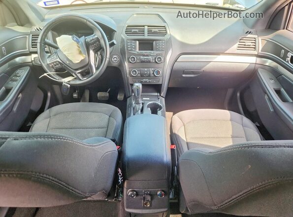 1FM5K7D82KGA07885 2019 FORD FORD EXPLORER Gray Вид панелі приладів