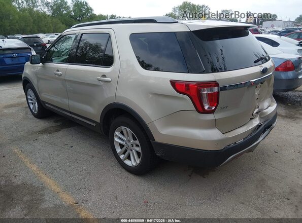 1FM5K7D83HGD36202 2017 FORD FORD EXPLORER Beige Tył lewy