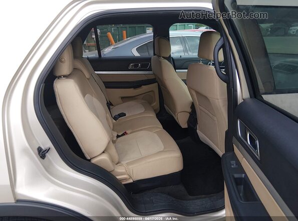 1FM5K7D83HGD36202 2017 FORD FORD EXPLORER Beige Widok naklejki z numerem VIN