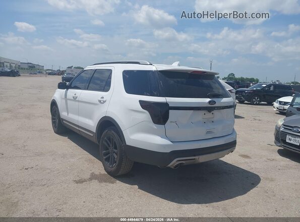 1FM5K7D84HGD16850 2017 FORD FORD EXPLORER White Tył lewy