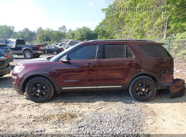 1FM5K7D85JGC31358 2018 FORD FORD EXPLORER Maroon 