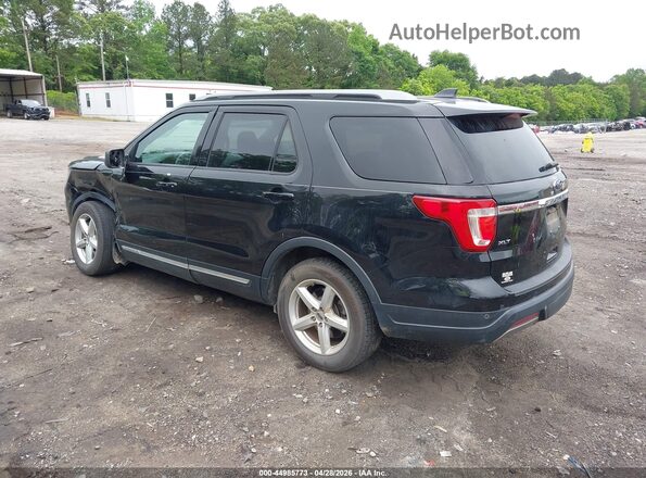1FM5K7D86KGA68396 2019 FORD FORD EXPLORER Black Rear left
