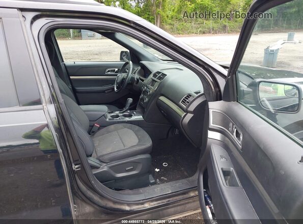 1FM5K7D86KGA68396 2019 FORD FORD EXPLORER Black Front interior view