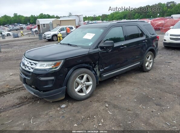 1FM5K7D86KGA68396 2019 FORD FORD EXPLORER Black Front left