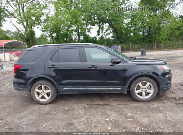 1FM5K7D86KGA68396 2019 FORD FORD EXPLORER Black Rear interior view