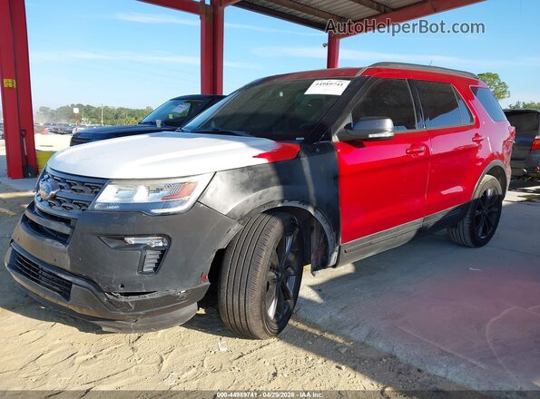 1FM5K7D87KGA04531 2019 FORD FORD EXPLORER Red Передня ліва чверть