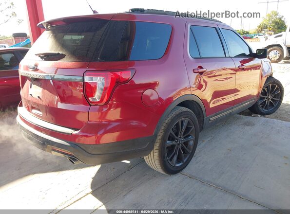 1FM5K7D87KGA04531 2019 FORD FORD EXPLORER Red Задня права чверть