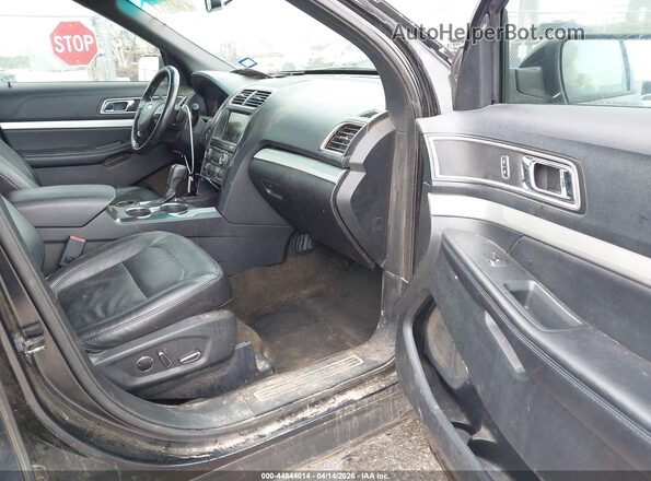 1FM5K7D88GGC33338 2016 FORD FORD EXPLORER Black Вид салону спереду