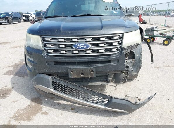 1FM5K7D88GGC33338 2016 FORD FORD EXPLORER Black Вид спереду