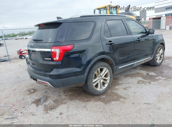 1FM5K7D88GGC33338 2016 FORD FORD EXPLORER Black Задня права чверть