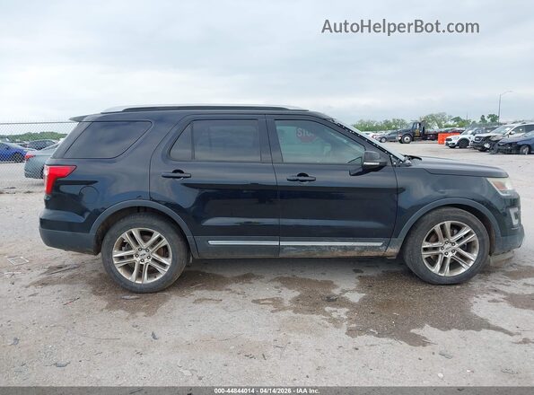 1FM5K7D88GGC33338 2016 FORD FORD EXPLORER Black Вид задньої частини салону