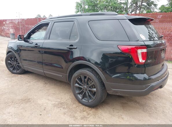 1FM5K7D89JGA54846 2018 FORD FORD EXPLORER Black Tył lewy
