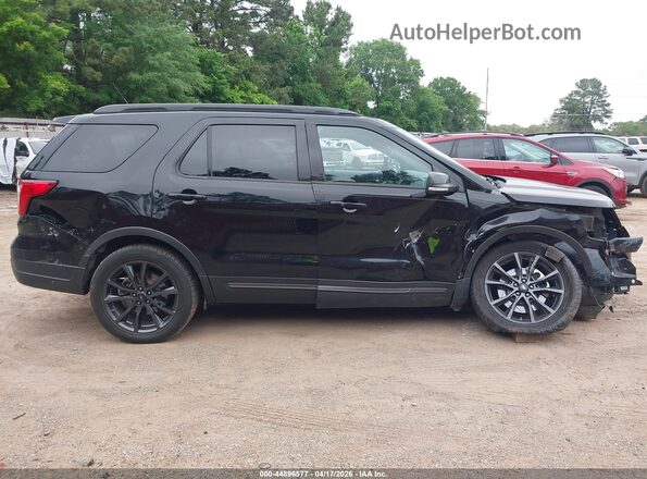1FM5K7D89JGA54846 2018 FORD FORD EXPLORER Black Widok z przodu