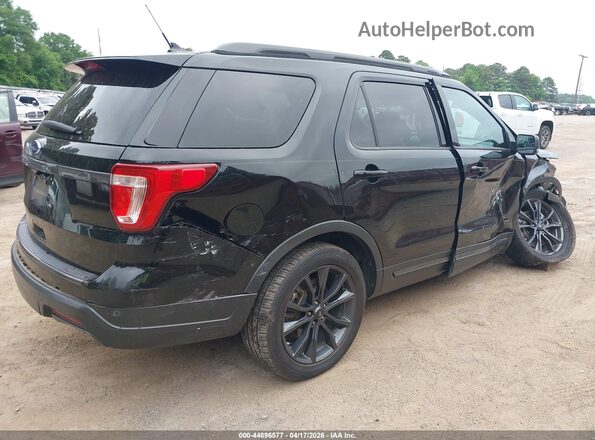 1FM5K7D89JGA54846 2018 FORD FORD EXPLORER Black Tył prawy
