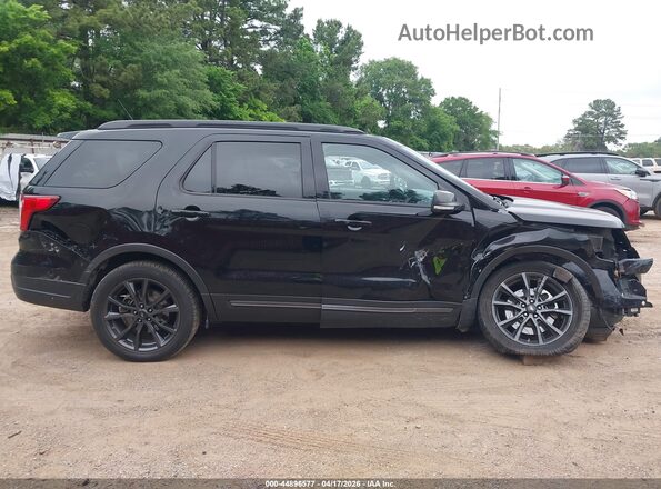 1FM5K7D89JGA54846 2018 FORD FORD EXPLORER Black Widok wnętrza 360 stopni