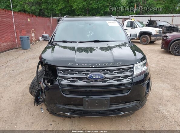 1FM5K7D89JGA54846 2018 FORD FORD EXPLORER Black Widok wnętrza z tyłu