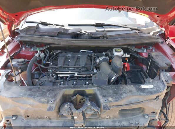 1FM5K7D8XJGA76029 2018 FORD FORD EXPLORER Красный Вид сзади