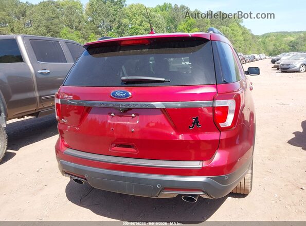1FM5K7D8XJGA76029 2018 FORD FORD EXPLORER Красный 