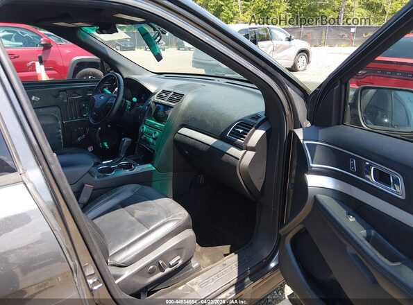 1FM5K7DH0HGA58844 2017 FORD FORD EXPLORER Gray წინა სალონის ხედი