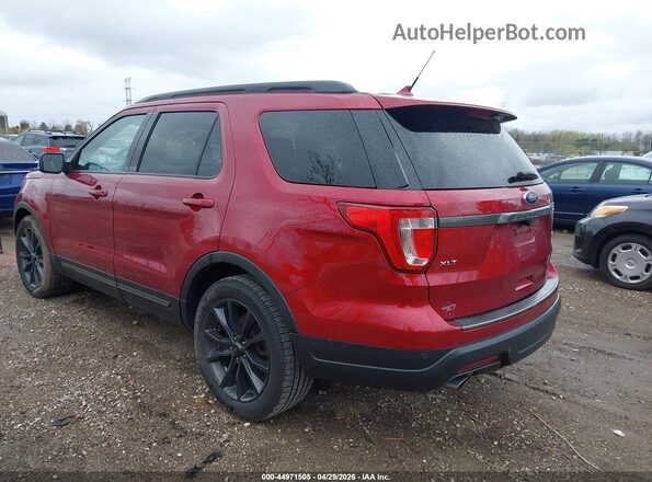 1FM5K7DH0JGA34629 2018 FORD FORD EXPLORER Red 