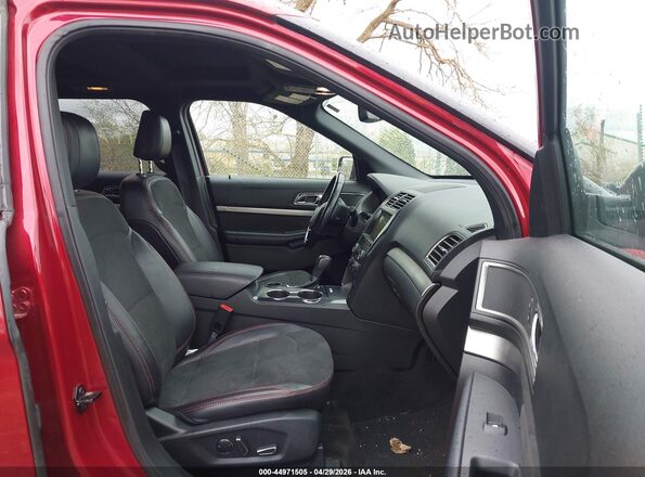 1FM5K7DH0JGA34629 2018 FORD FORD EXPLORER Red 