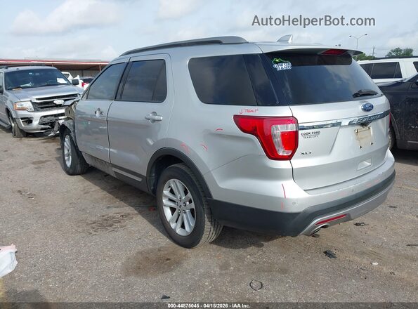 1FM5K7DH8HGC04911 2017 FORD FORD EXPLORER Silver უკანა მარცხენა
