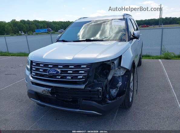 1FM5K7F81GGA57259 2016 FORD FORD EXPLORER Silver Vista del cuadro de instrumentos