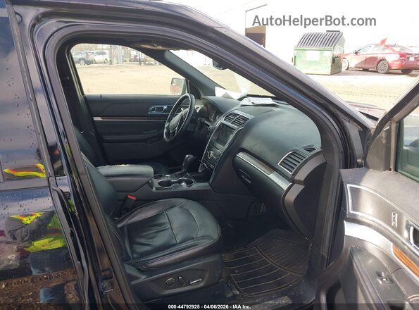 1FM5K7F82JGA89676 2018 FORD FORD EXPLORER Black Vista interior delantera