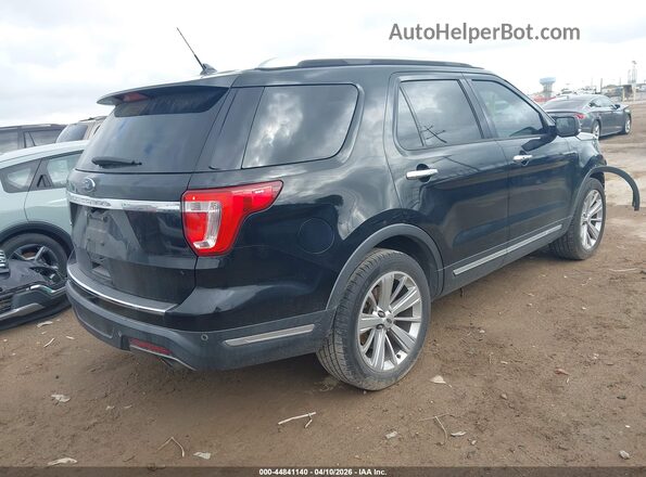1FM5K7F82JGC16524 2018 FORD FORD EXPLORER Black უკანა მარჯვენა
