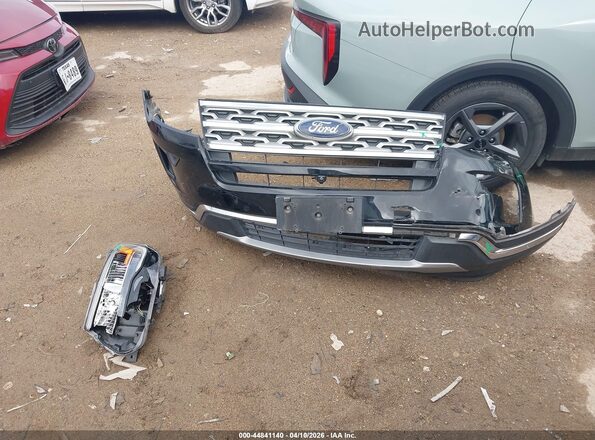 1FM5K7F82JGC16524 2018 FORD FORD EXPLORER Black ხელსაწყოთა პანელის ხედი