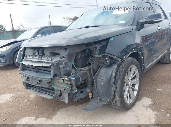 1FM5K7F82JGC16524 2018 FORD FORD EXPLORER Black წინა ხედი